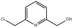 2-Pyridinemethanol, 6-(chloromethyl)- 구조식 이미지