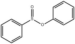 Benzenesulfinic acid phenyl ester 구조식 이미지