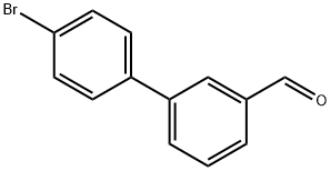 [1,1'-Biphenyl]-3-carboxaldehyde, 4'-bromo- 구조식 이미지