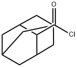 Tricyclo[3.3.1.13,7]decane-2-carbonyl chloride Structure
