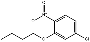 Benzene, 2-butoxy-4-chloro-1-nitro- Structure