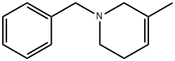 Pyridine, 1,2,5,6-tetrahydro-3-methyl-1-(phenylmethyl)- Structure