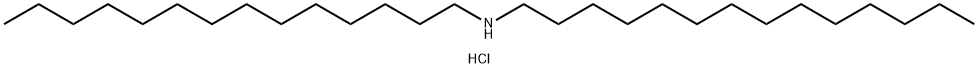 1-Tetradecanamine, N-tetradecyl-, hydrochloride (1:1) Structure