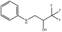 2-Propanol, 1,1,1-trifluoro-3-(phenylamino)- Structure