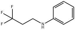 N-(3,3,3-trifluoropropyl)aniline 구조식 이미지
