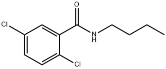 Benzamide, N-butyl-2,5-dichloro- Structure