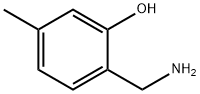 2-(aminomethyl)-5-methylphenol Structure