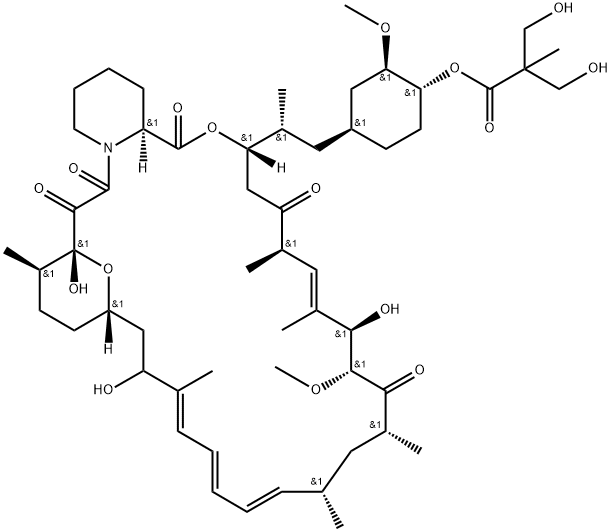 7-O-Desmethyl Temsirolimus Structure