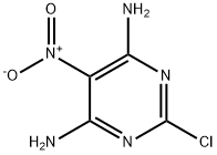 2-Chloro-5-nitro-4,6-pyrimidinediamine 구조식 이미지