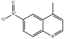 Quinoline, 4-methyl-6-nitro- Structure