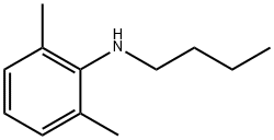 Benzenamine, N-butyl-2,6-dimethyl- Structure
