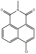 1H-Benz[de]isoquinoline-1,3(2H)-dione, 6-chloro-2-methyl- Structure