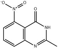 4(3H)-Quinazolinone, 2-methyl-5-nitro- Structure