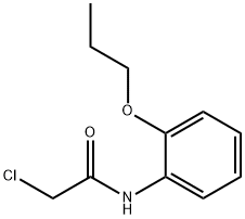 Acetamide, 2-chloro-N-(2-propoxyphenyl)- Structure