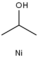 2-Propanol, nickel(2+) salt Structure