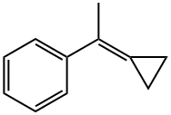 Benzene, (1-cyclopropylideneethyl)- Structure