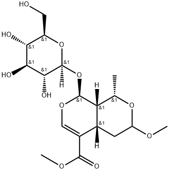 7-O-Methylmorroniside 구조식 이미지