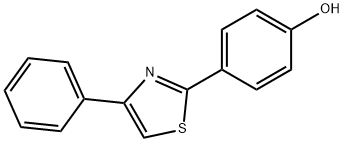 JR-6631, 4-(4-Phenylthiazol-2-yl)phenol, 97% 구조식 이미지
