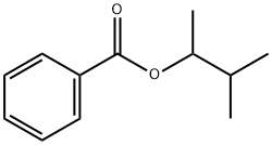 2-Butanol, 3-methyl-, 2-benzoate 구조식 이미지