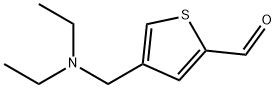 4-[(diethylamino)methyl]thiophene-2-carbaldehyde Structure