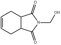 1H-Isoindole-1,3(2H)-dione, 3a,4,7,7a-tetrahydro-2-(hydroxymethyl)- Structure