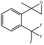 Oxirane, 2-methyl-2-[2-(trifluoromethyl)phenyl]- 구조식 이미지