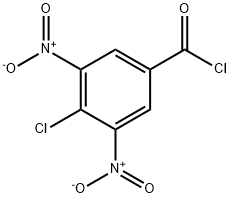 3,5-dinitro-4-chlorobenzenecarboxylic acid chloride Structure