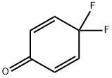 2,5-Cyclohexadien-1-one, 4,4-difluoro- 구조식 이미지