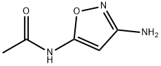 Acetamide, N-(3-amino-5-isoxazolyl)- Structure