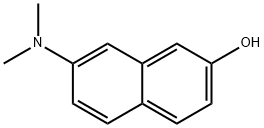 2-Naphthalenol, 7-(dimethylamino)- Structure