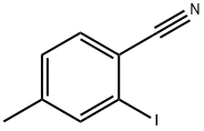 2-iodo-4-methylbenzonitrile Structure