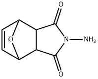 4,7-Epoxy-1H-isoindole-1,3(2H)-dione, 2-amino-3a,4,7,7a-tetrahydro- Structure