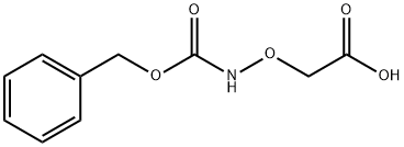 Acetic acid, 2-[[[(phenylmethoxy)carbonyl]amino]oxy]- Structure