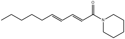 2,4-Decadien-1-one, 1-(1-piperidinyl)-, (2E,4E)- 구조식 이미지