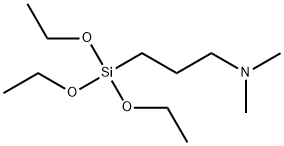 1-Propanamine, N,N-dimethyl-3-(triethoxysilyl)- Structure