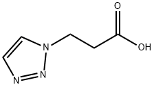 3-(1H-1,2,3-TRIAZOL-1-YL)PROPANOIC ACID Structure