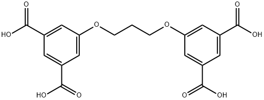 5,5'-(propane-1,3-diylbis(oxy))diisophthalic acid Structure