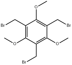 Benzene, 1,3,5-tris(bromomethyl)-2,4,6-trimethoxy- Structure