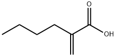 Hexanoic acid, 2-methylene- 구조식 이미지