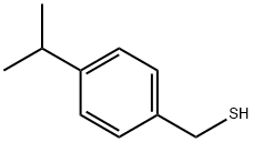 Benzenemethanethiol, 4-(1-methylethyl)- Structure