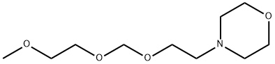 4-[2-[(2-Methoxyethoxy)methoxy]ethylmorpholine Structure