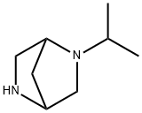 2,5-Diazabicyclo[2.2.1]heptane,2-(1-methylethyl)-(9CI) Structure