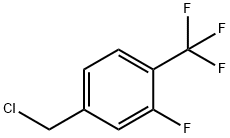 Benzene, 4-(chloromethyl)-2-fluoro-1-(trifluoromethyl)- Structure