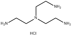 1,2-Ethanediamine, N1,N1-bis(2-aminoethyl)-, hydrochloride (1:1) Structure