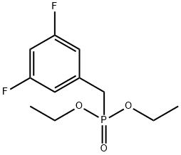 diethyl 3,5-difluorobenzylphosphonate 구조식 이미지