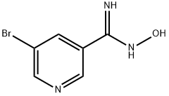 3-Pyridinecarboximidamide, 5-bromo-N-hydroxy- Structure