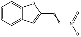 Benzo[b]thiophene, 2-(2-nitroethenyl)- 구조식 이미지