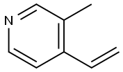 4-ethenyl-3-methylpyridine Structure
