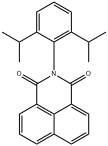 1H-Benz[de]isoquinoline-1,3(2H)-dione, 2-[2,6-bis(1-methylethyl)phenyl]- Structure