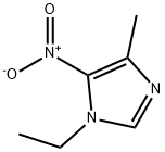 1-ethyl-4-methyl-5-nitro-1H-imidazole Structure